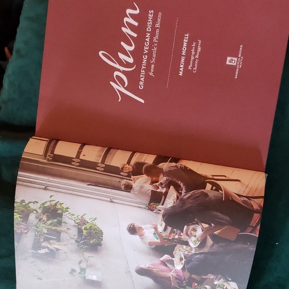 Plum vegan dishes Cookbook Makino Howell Plum Bistro Seattle hardcover - Picture 3 of 7